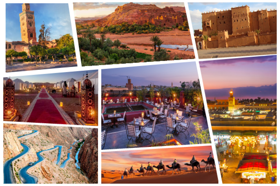 6 Days Morocco Tour Itinerary from Marrakech